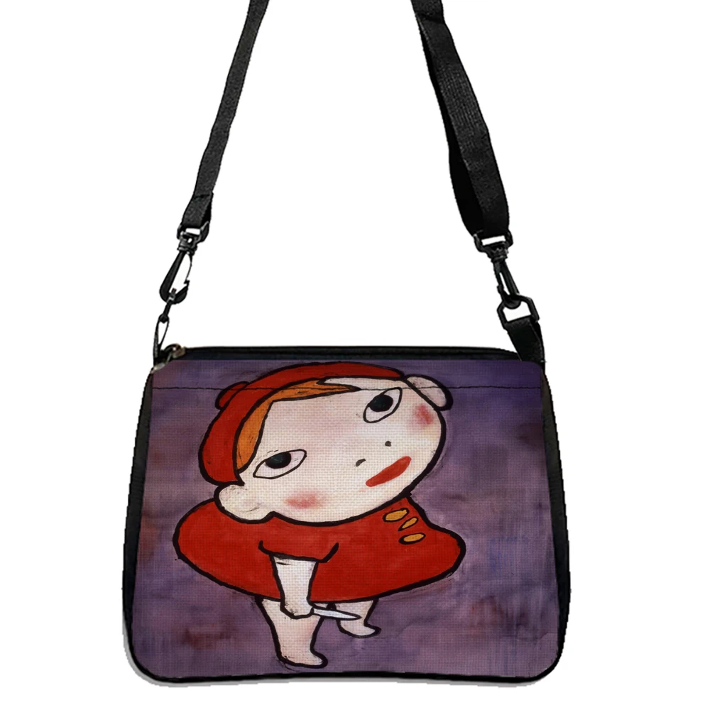 Yoshitomo Nara Abstract Anime Little Girl Handbag Fashion Shoulder Bag Travel Bag Crossbody Bag Shoulder Bag For Women 5.23