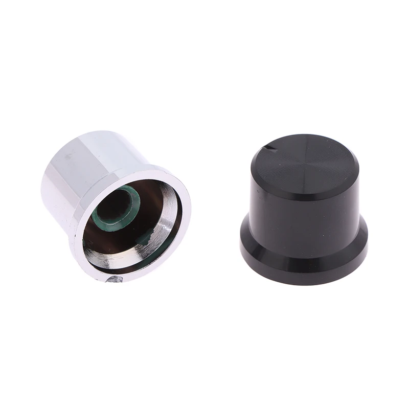 Mini Aluminum Knob For Audio Amplifier Potemtiometer Volume Control Guitar AMP Effect Pedal Stomp Box Mixer Knob 20x16MM