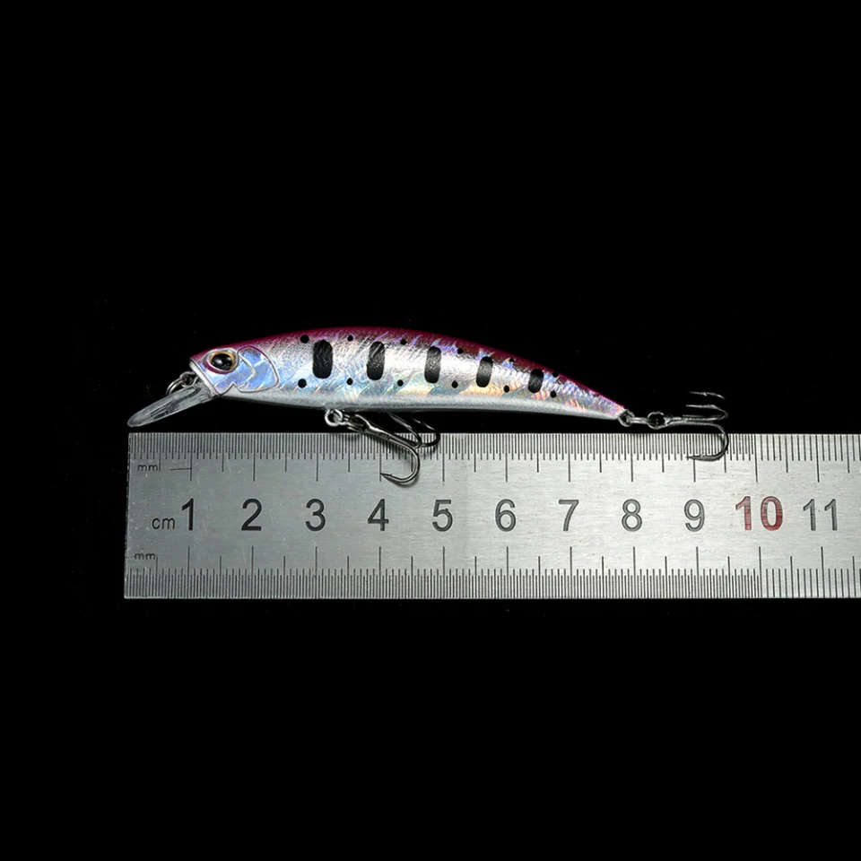 المشي الأسماك 70 مللي متر 10 جرام الصيد السحر غرق أسماك الاصطناعي الطعم الثابت Jerkbait Pesca Wobblers ل بايك باس سمك السلمون المرقط سويم