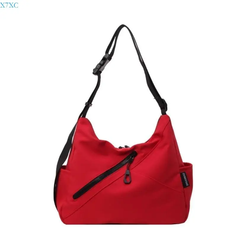 

X7XC Women Men Sports Shoulder Bag Casual Travel Shcool Large Capacity Crossbody Bag