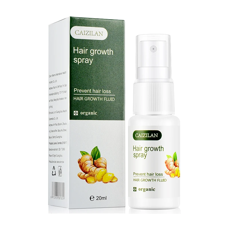 Anti Hair Loss Essential Oil Spray, Soro De Gengibre, Crescimento Do Cabelo, Rápido, Impedir O Desbaste Do Cabelo, Cuidado De Reparação Frizzy