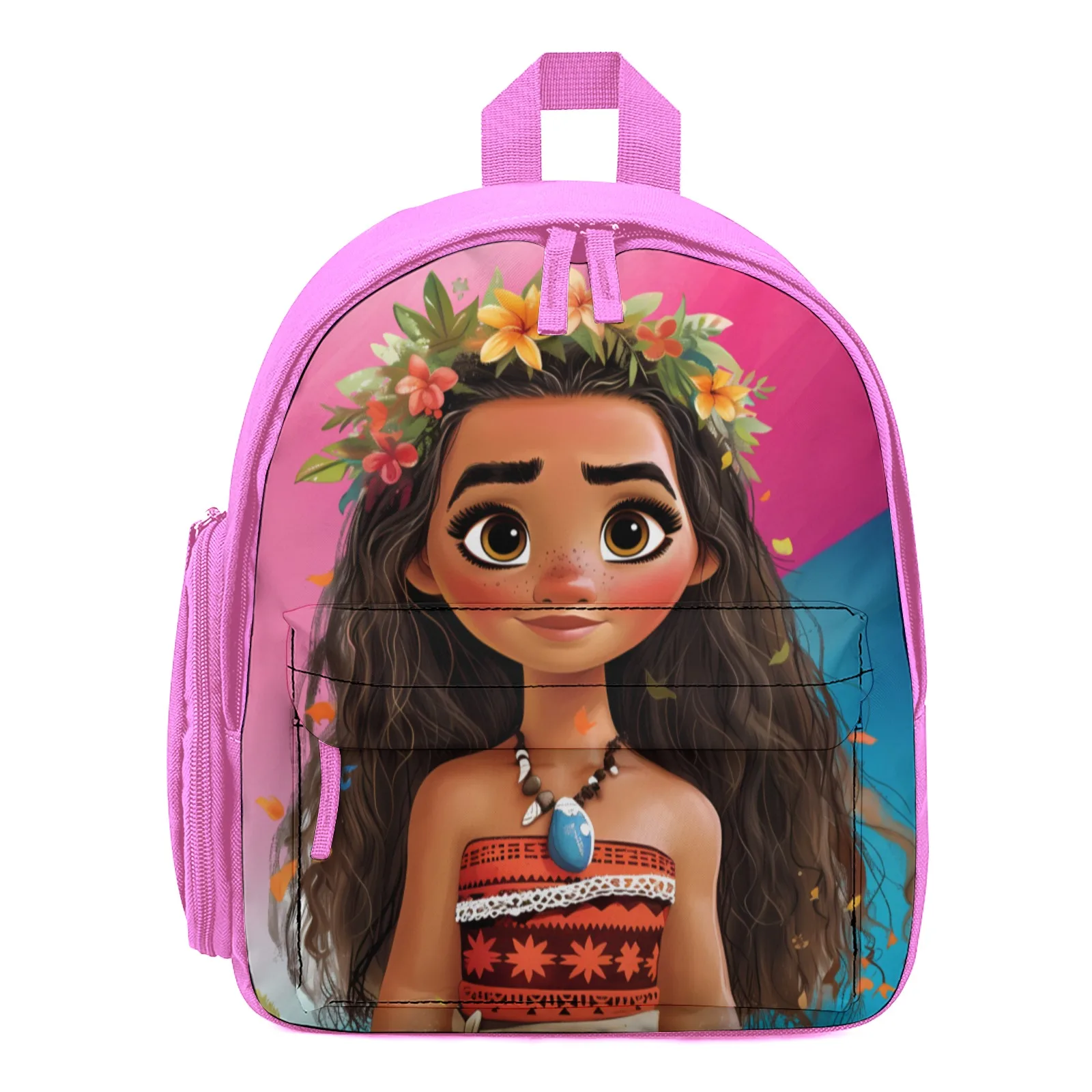 

Рюкзак Moana 2 Moana с принтом, рюкзак на молнии, сумка для книг, школьный 12-дюймовый школьный рюкзак, сумка