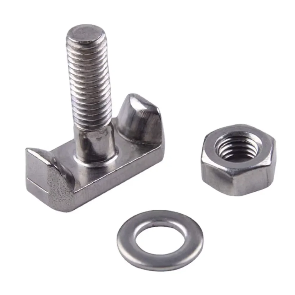High quality Durable T-Bolt Stainless Steel Battery Terminal Connectors Cable Screw Battery Connector Car Accessories