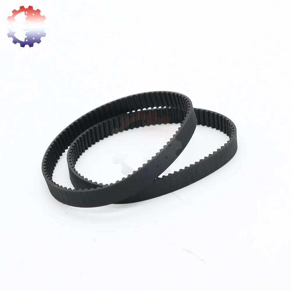 HTD 2M Drive Toothed Belt 2M Timing Belt Width 4 6 10 15mm Belt Length 118mm to 376mm 142mm HTD2M Closed Loop Rubber Timing Belt