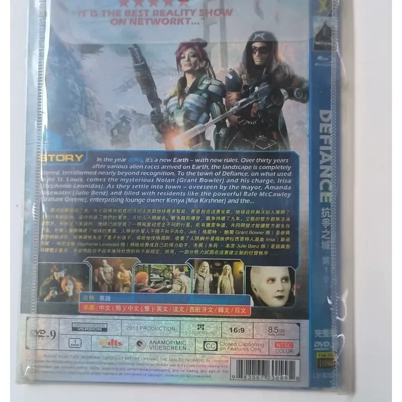 Brand New Unopened DVD of American Drama City of Resistance Season 1 with Chinese and English Subtitles High Definition