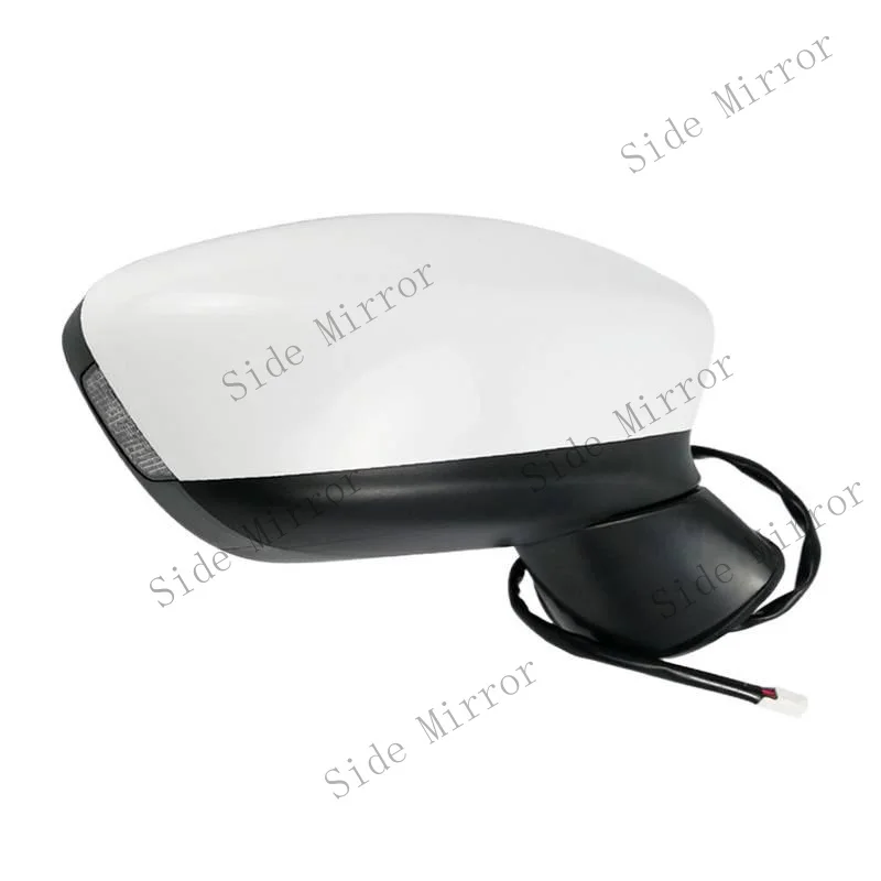 Z+ Mirror For 2014-2016 Mazda 6 Power w/Heated Signal BSM White 9 Wire Passenger Rh