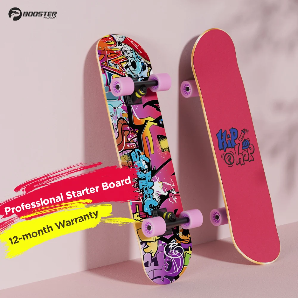 Double Rocker Skateboard Emery Sandpaper Longboard Sport Street Surf Board Professional Board For Beginners Adults Children