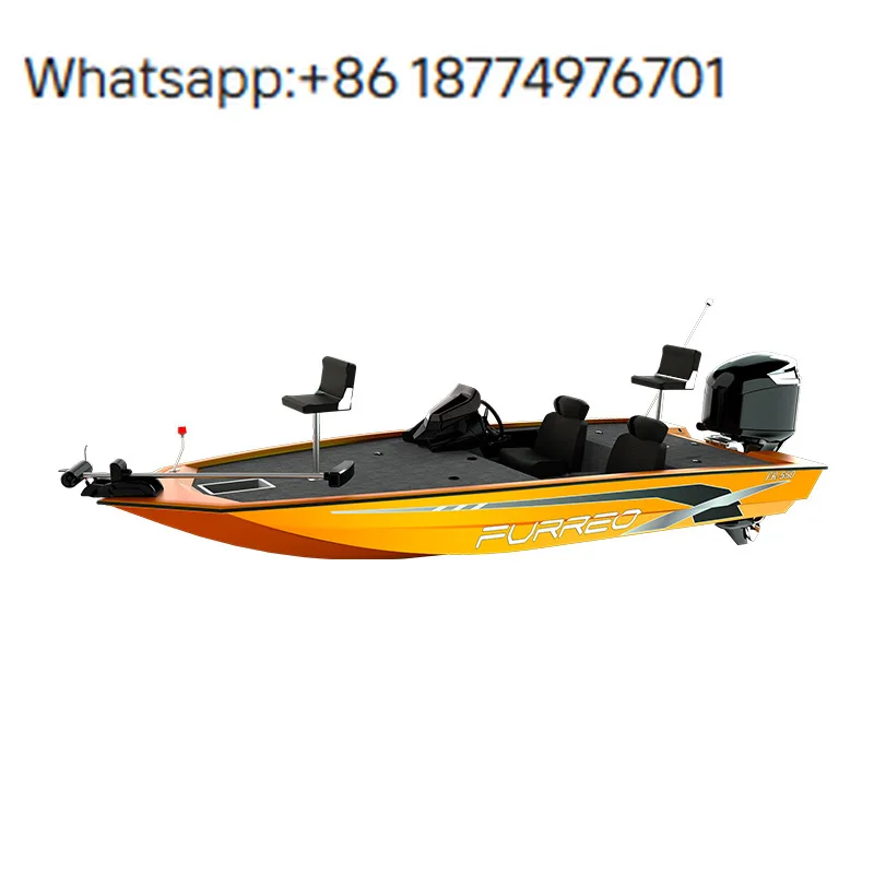 2025 Color Customized Lure Boat Fish Detector Electric Big Fuel Bank Popular Design Aluminum Alloy
