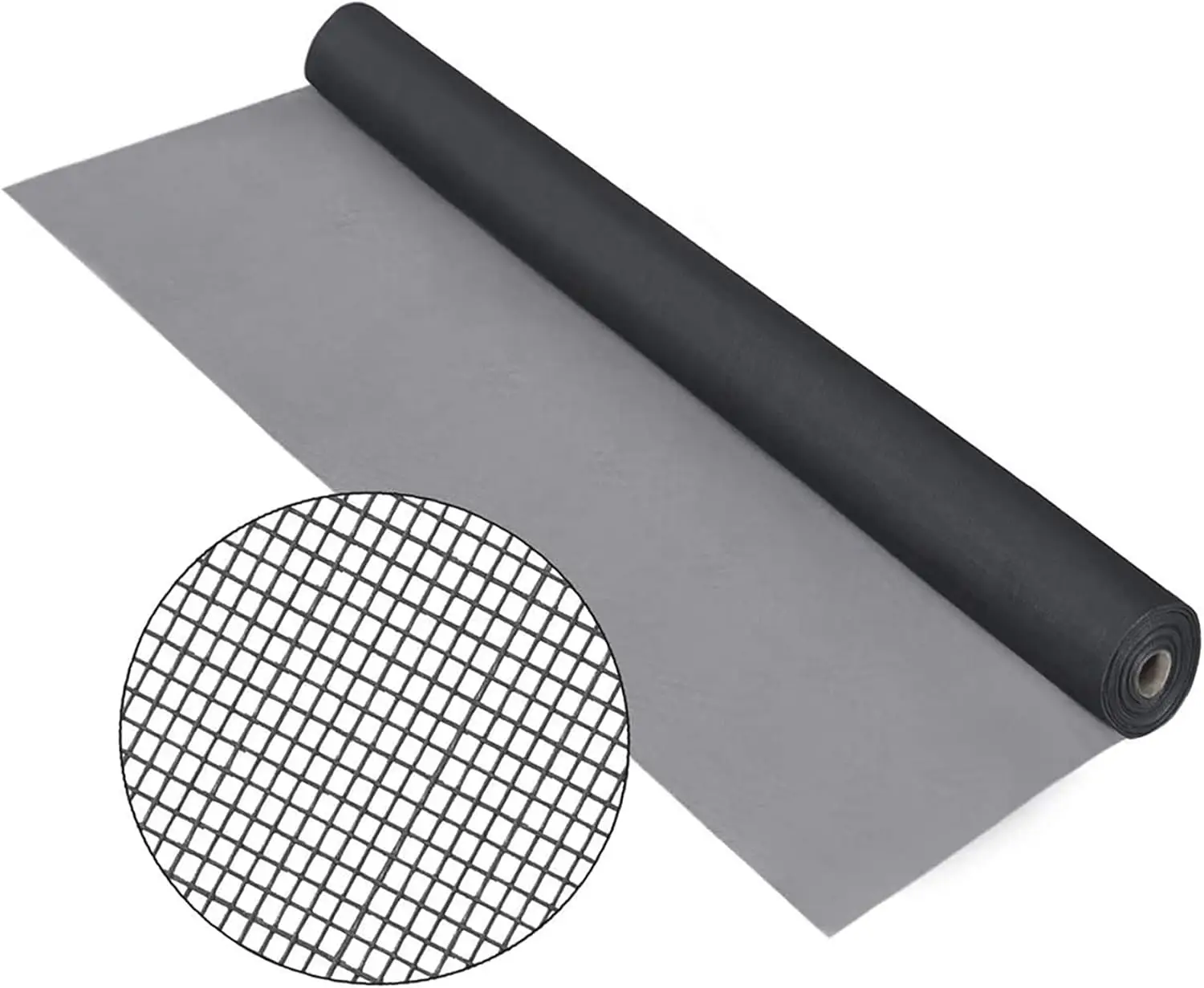 

Fiberglass Window Screen Roll 96in x 100ft DIY Custom Screens Replacement Mesh for Windows Doors Patio Screens Premium