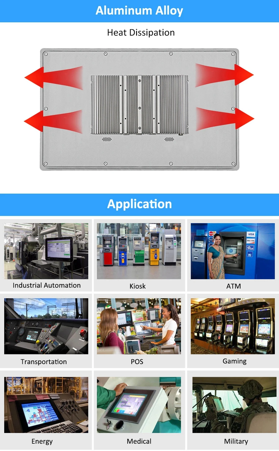 Tableta industrial de 19 pulgadas, pc todo en uno, i7, 1165G7, 10510U, i5, 1135G7, 10210U, 2.5GbE, RJ45, Lan, 4 x USB3.0