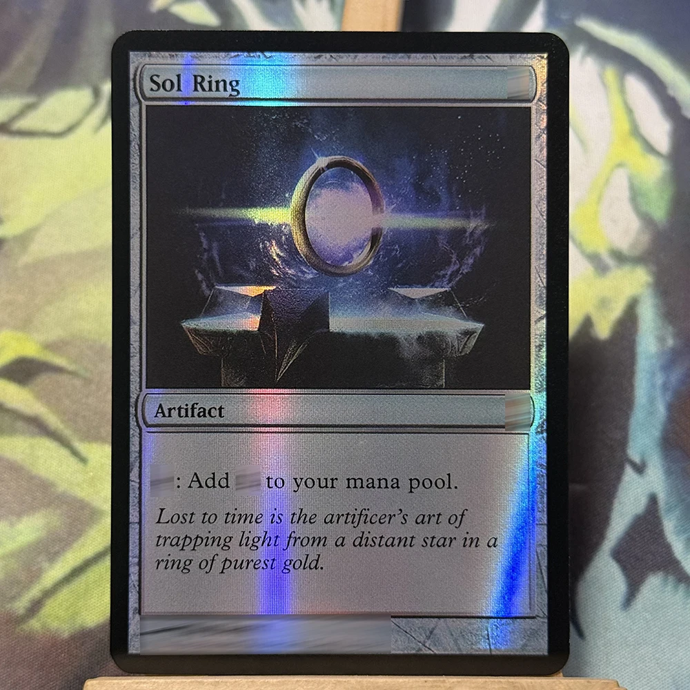 Foil DIY Cards From the Vault Ancient Tomb Lotus Gifts Ungiven Skullclamp Sol Ring Trinisphere Vesuva Berserk TCG Gifts - Image 3