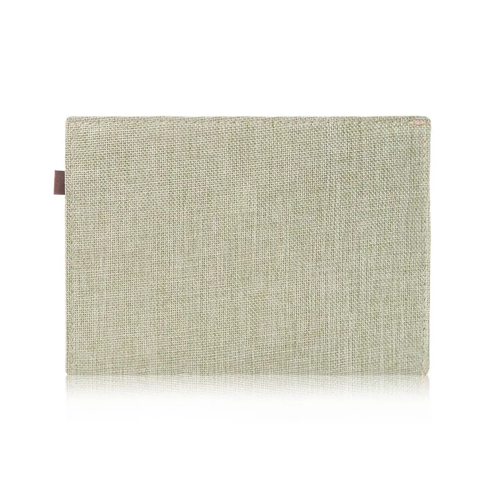 Imitation Linen Canvas Stationery Cases Document Bag Work Office File Bags File Folders Folders Organizers File Envelopes