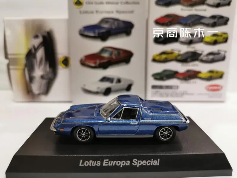 

/64 KYOSHO Lotus Europa Специальная коллекция литых под давлением сплавов, декоративная модель автомобиля, игрушки