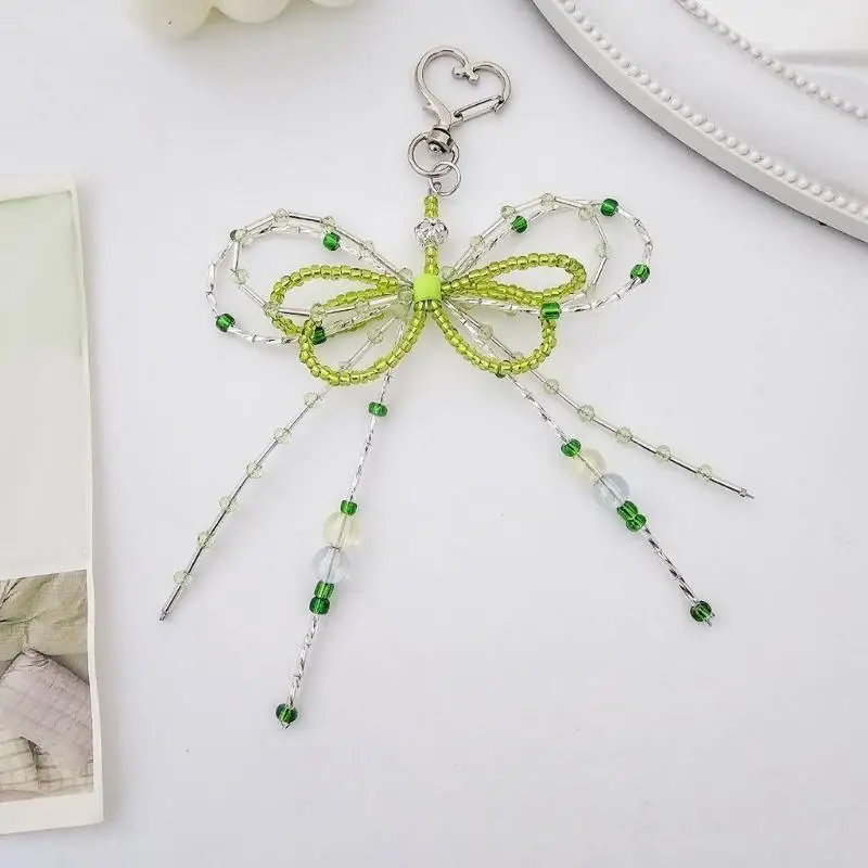 

Y1UB Fashion Cellphone Lanyard Bracelet Strap Elegant Colorful Beaded Pendant Antilost Wrist Chain Jewelry