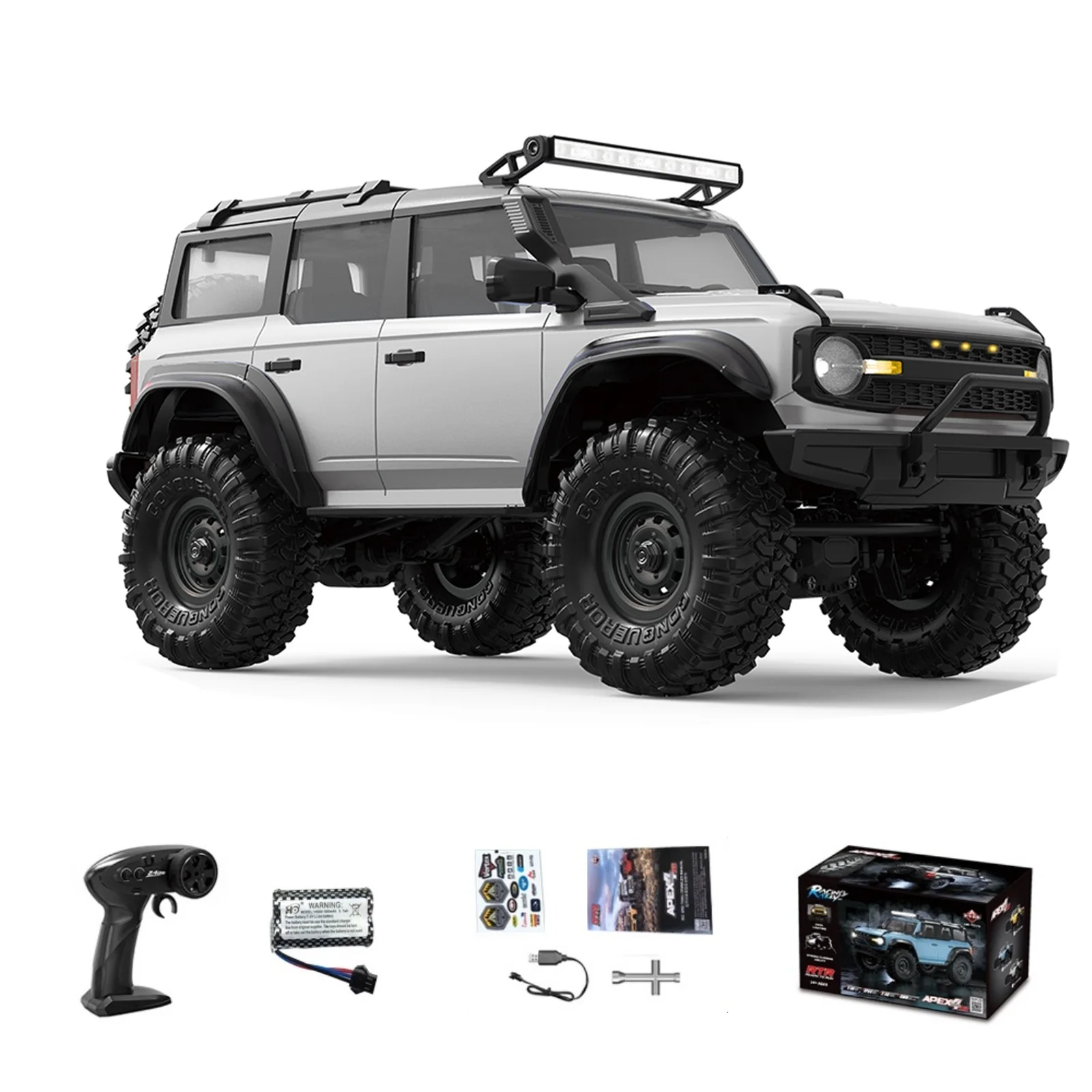 

1:16Rc Car Full Scale 2.4G Off-Road Remote Control Cars With LED Monster Truck Race Cars Model Toys rive model car For Kids Gift