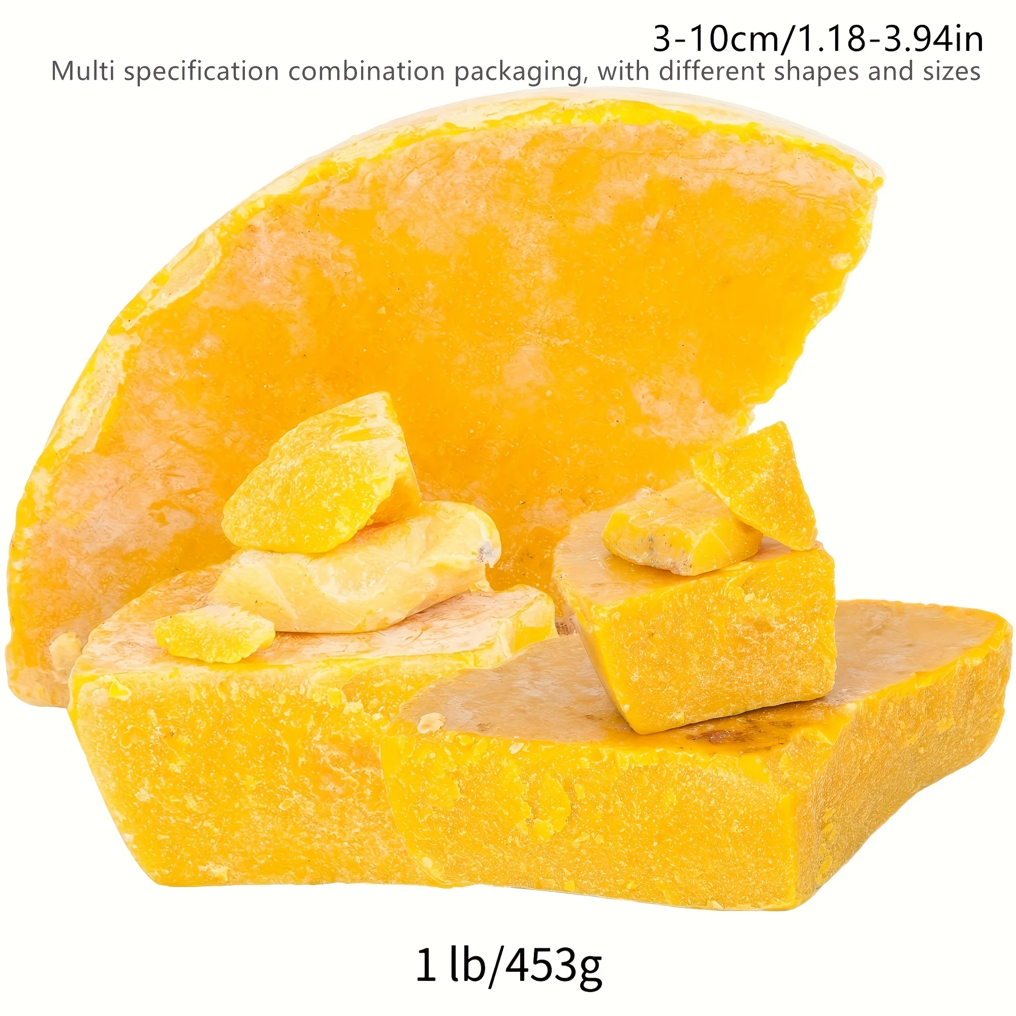 Beeswax Blocks Direct From Beekeeper 453g/226g Yellow Bees Wax Wax Molding Material for DIY Candle Making Craft Supplies view 6