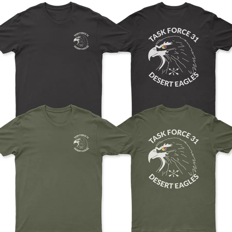 SFG (A) 1st Battalion 3rd Special Forces Group (Airborne) Task Force 31 T-Shirt Short Sleeve Casual Cotton O-Neck Men Shirt