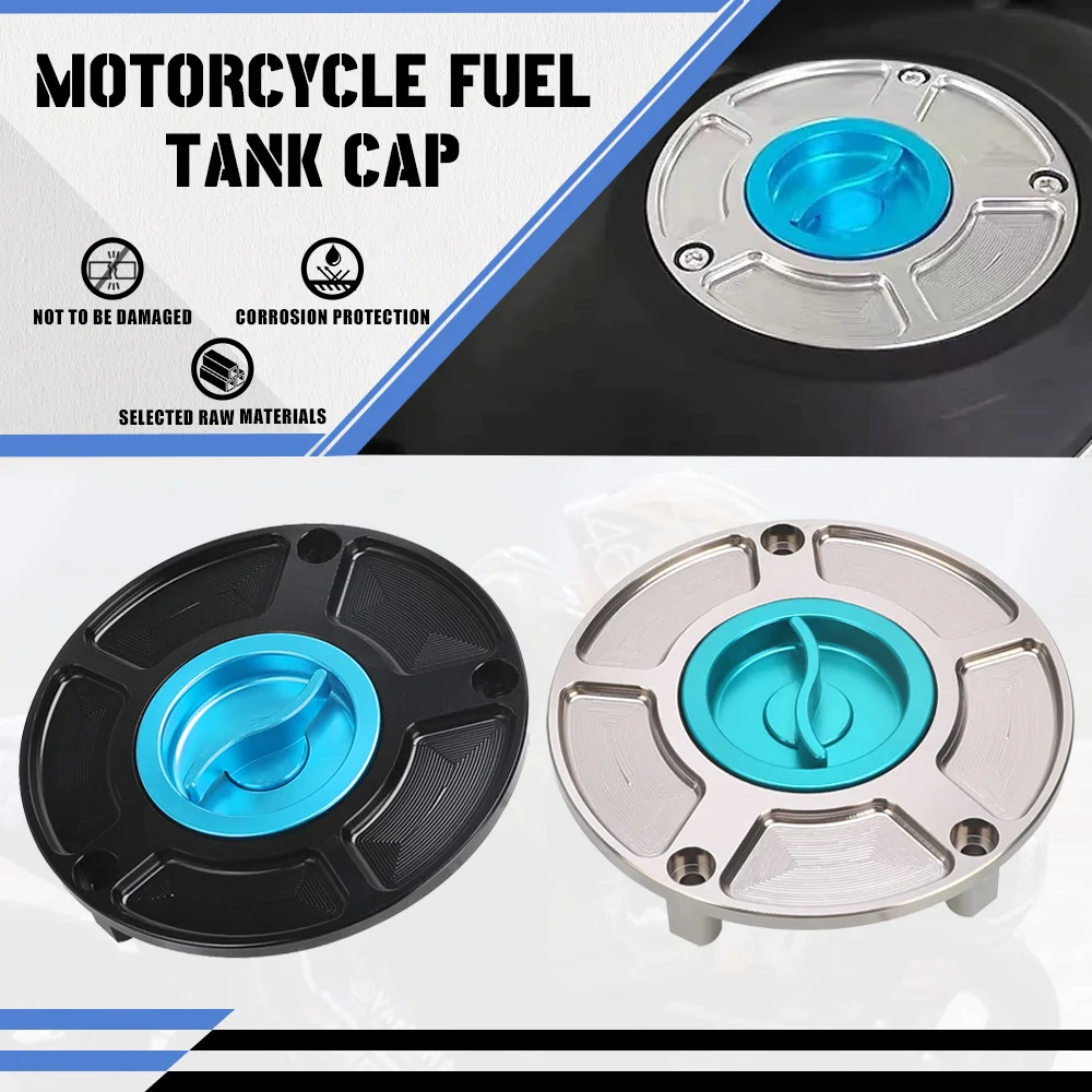 

For CFMOTO CF MOTO 450SR 450SS 4500NK 2022 2023 2024 Motorcycle Fuel Gas Tank cap Cover Fuel Filler Cover Protections CLX-700