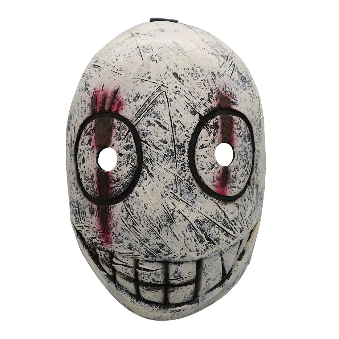 Halloween Natale Maschera Cosplay Gioco Macellaio Sangue Lattice Donna Uomo Carnevale Festa di compleanno Puntelli Spaventoso Killer Trapper Casco