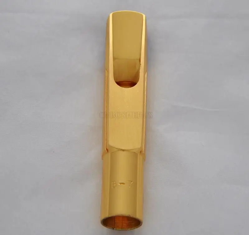 

High grade B# Model Metal Tenor Sax Saxophone Mouthpiece Gold plated MPC 5-9