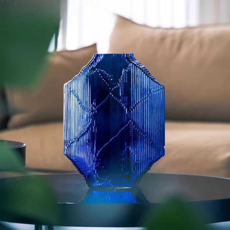 

Glass handicraft ornaments, home niche abstract art accessories