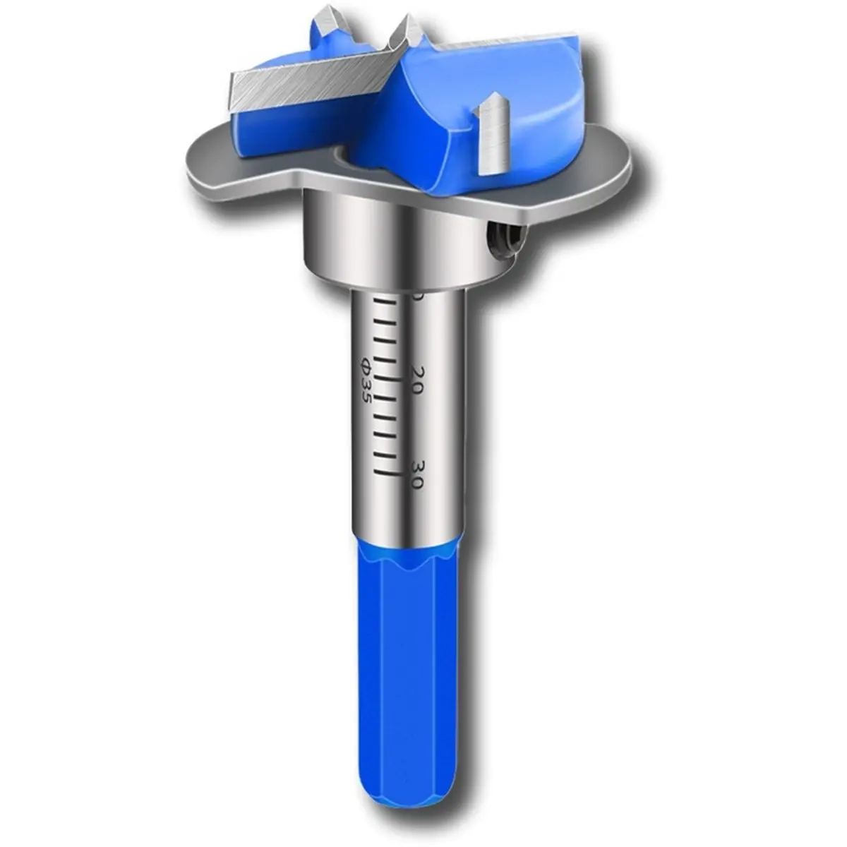 Hinge Hole Opener Adjustable Depth Alloy Cabinet Door Punchdown Positioning Drill Bit Woodworking Special Tools Opening