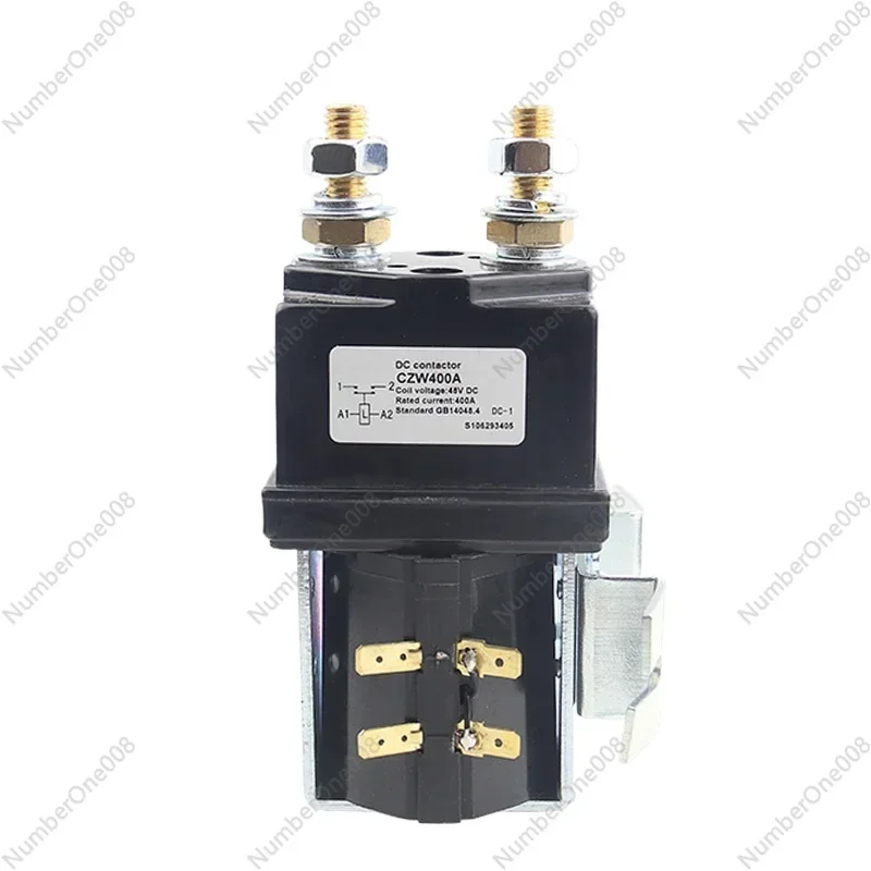 

CZW400A Контактор постоянного тока Нормально открытый Контактор постоянного тока для телекоммуникационного оборудования строительной техники 12 В 24 В 36 В 48 В 60 В 72 В