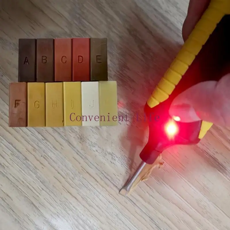 

L1EE Ceramic Tile Repairing Tool Set Multifunction Household DIY Wooden Floor Crack Fill Tile Surface Repair Easy to Use