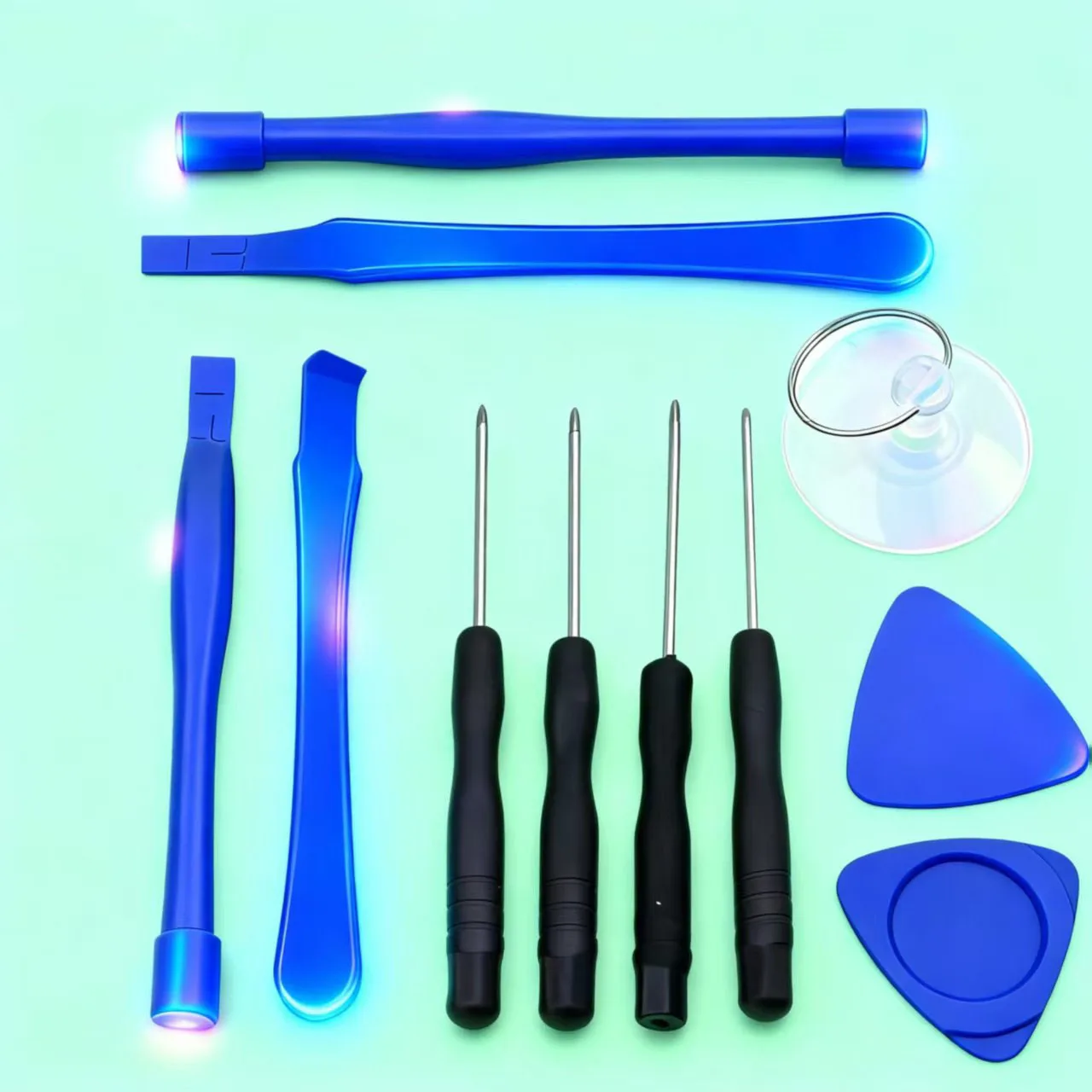 KOSPPLHZ 휴대폰 오프닝 스크린 프라이 수리 도구 키트 아이폰 삼성 샤오미용 전문 모바일 폰 드라이버 도구