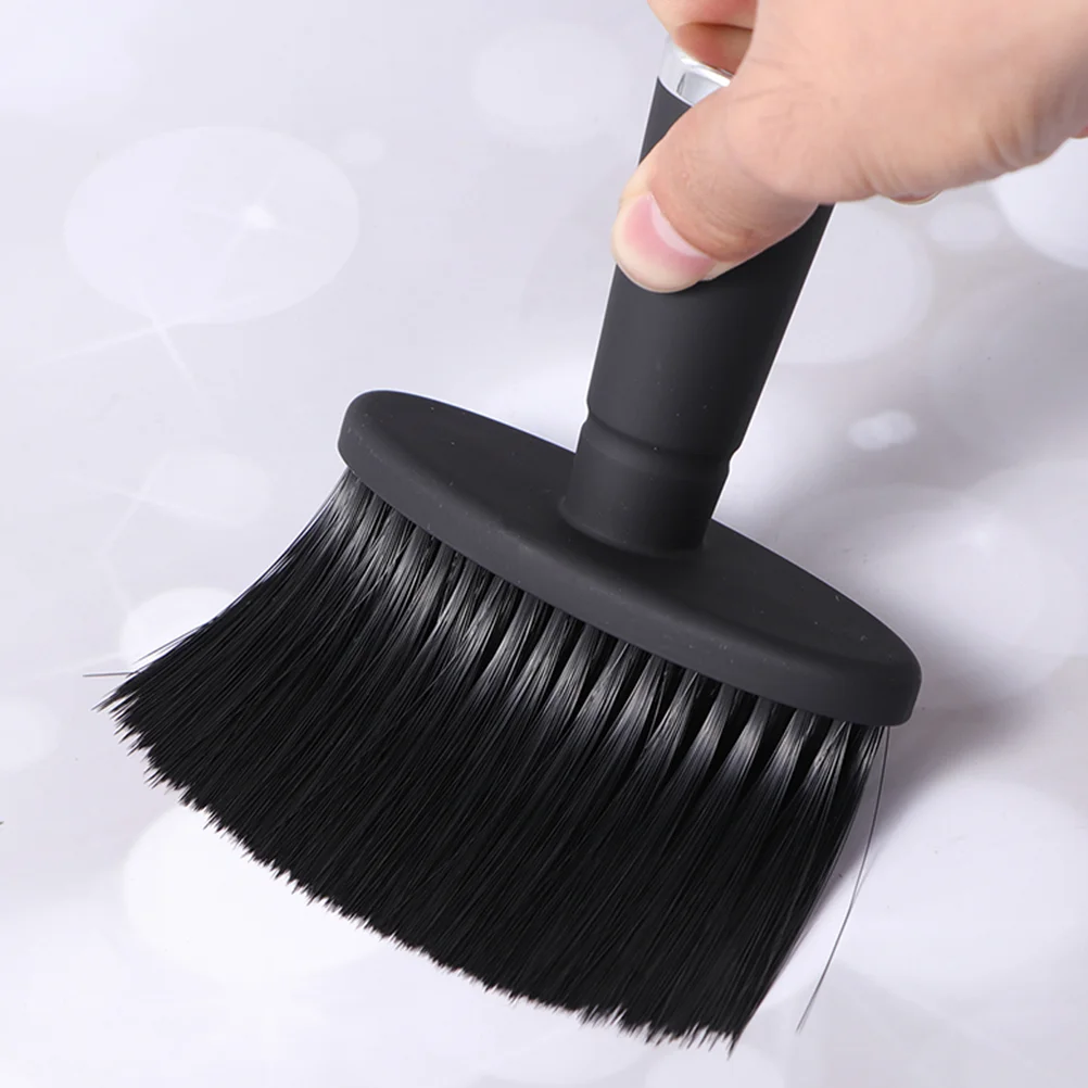 2 Pcs Hair Sweep Brush Hairdressing Neck Hairbrush Gentle Cleaning Face Barber Duster