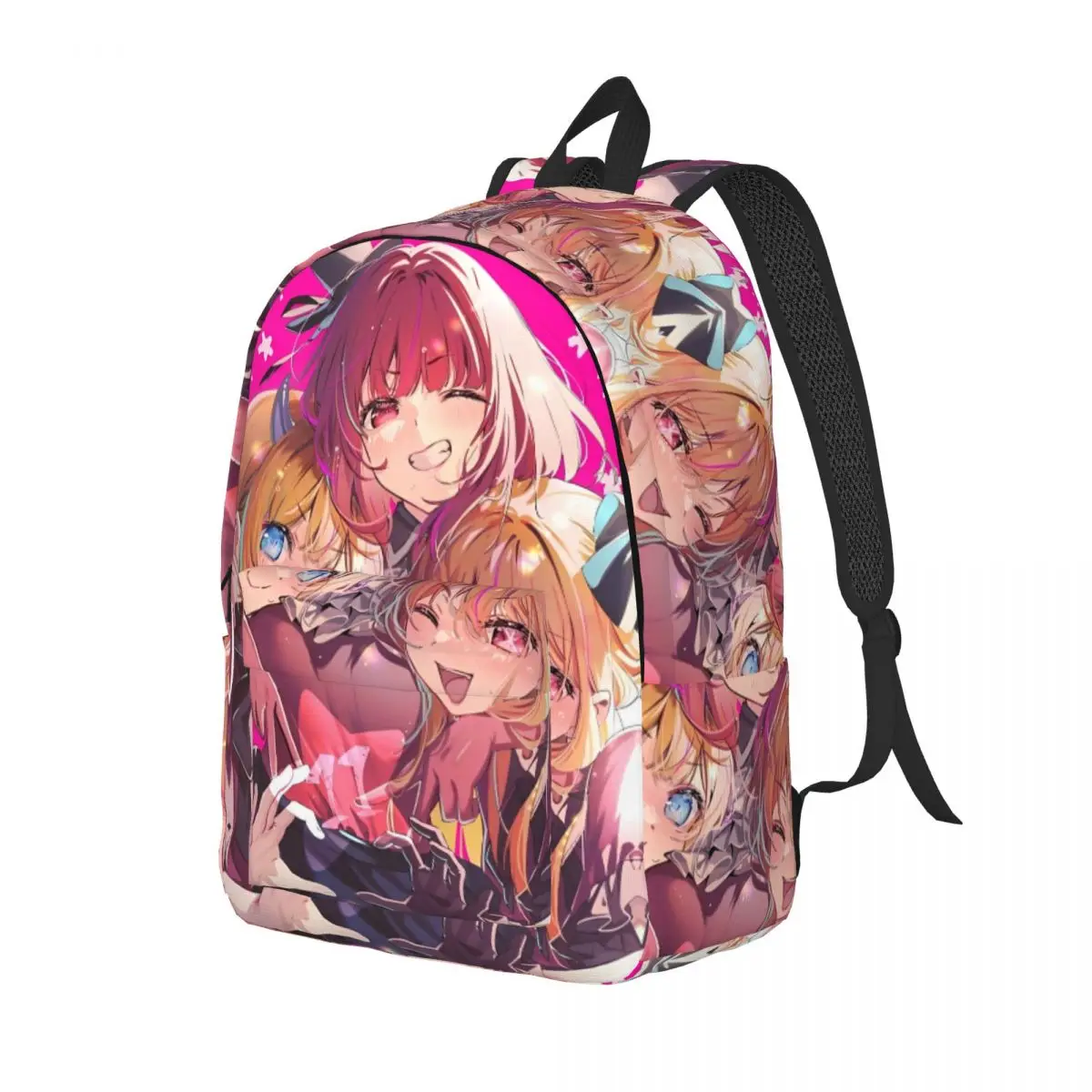 حقيبة ظهر B-komachi للأولاد والبنات والأطفال حقيبة كتب مدرسية Oshi No Ko Daypack حقيبة رياض الأطفال لمرحلة ما قبل المدرسة للسفر #2