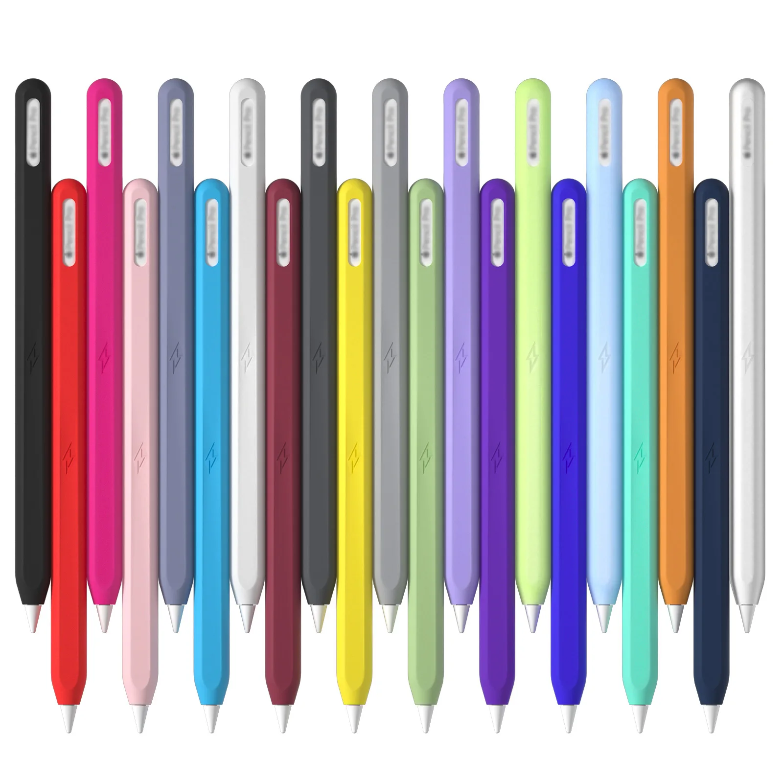 Silikon-Schutzhülle für Apple Pencil Pro und Apple Pencil (2. Generation) USB-C Stylus