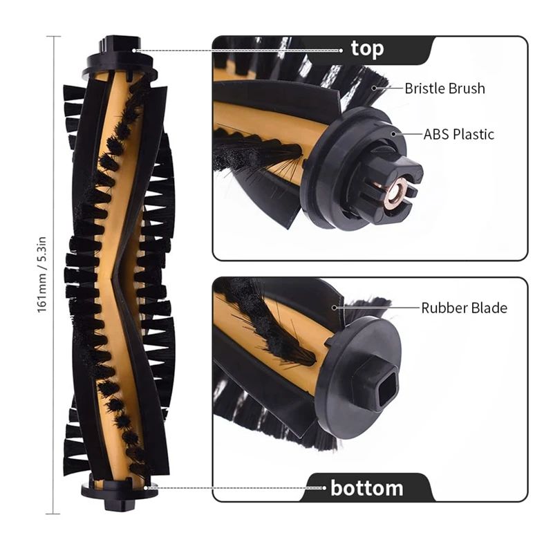 Replacement Parts Main Brush Side Brushes HEPA Filters Compatible For Ecovacs Deebot N79 N79S Vacuum Cleaner Accessories