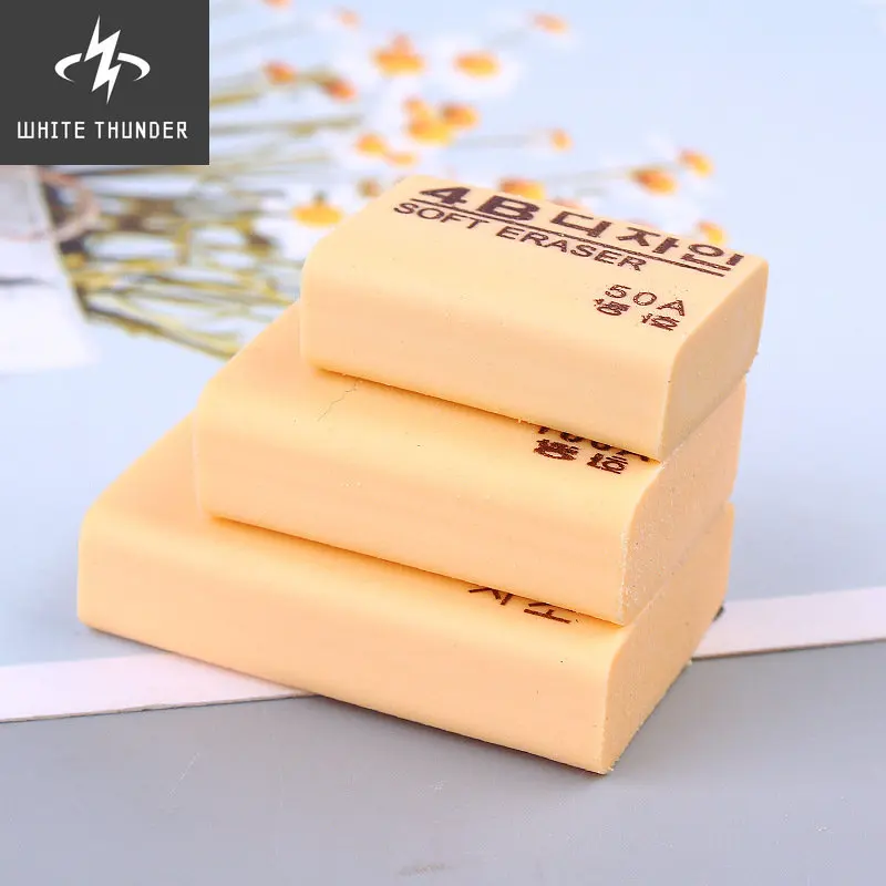 

5pcs 4B Writing Eraser Drawing Clean Soft Pencil Erasers Student Art Rubber Eraser Office School stationery