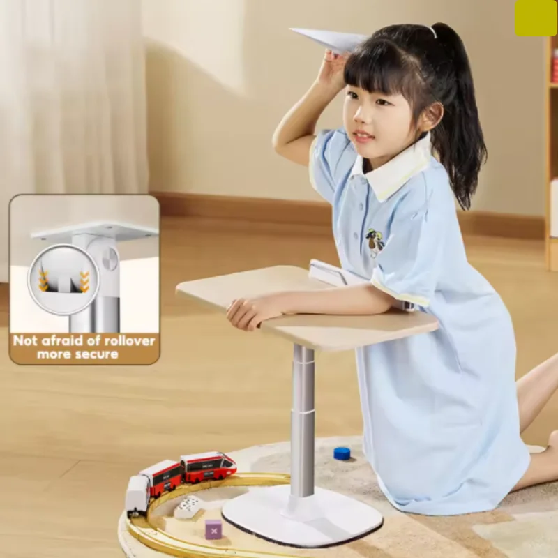 Bookshelf Children's Reading Picture Book Solid Wood Desktop Bed Floor Tablet Bracket Can Lift Baby   Book Clip