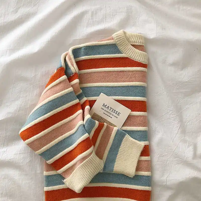 nouveau-pull-raye-pour-femme-pull-long-ample-en-polaire-corail-pour-l'automne-et-l'hiver-vetements-d'interieur-chauds-sous-vetements-pour-homme