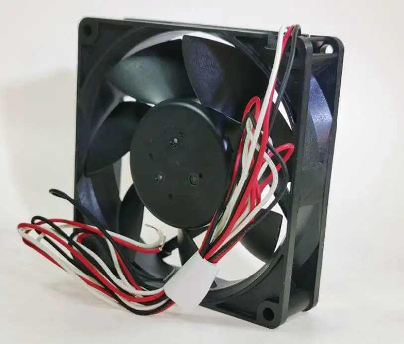 NMB 09225VA-24Q-BL DC 24V 0.49A 90x90x25mm 3-Wire Server Cooling Fan