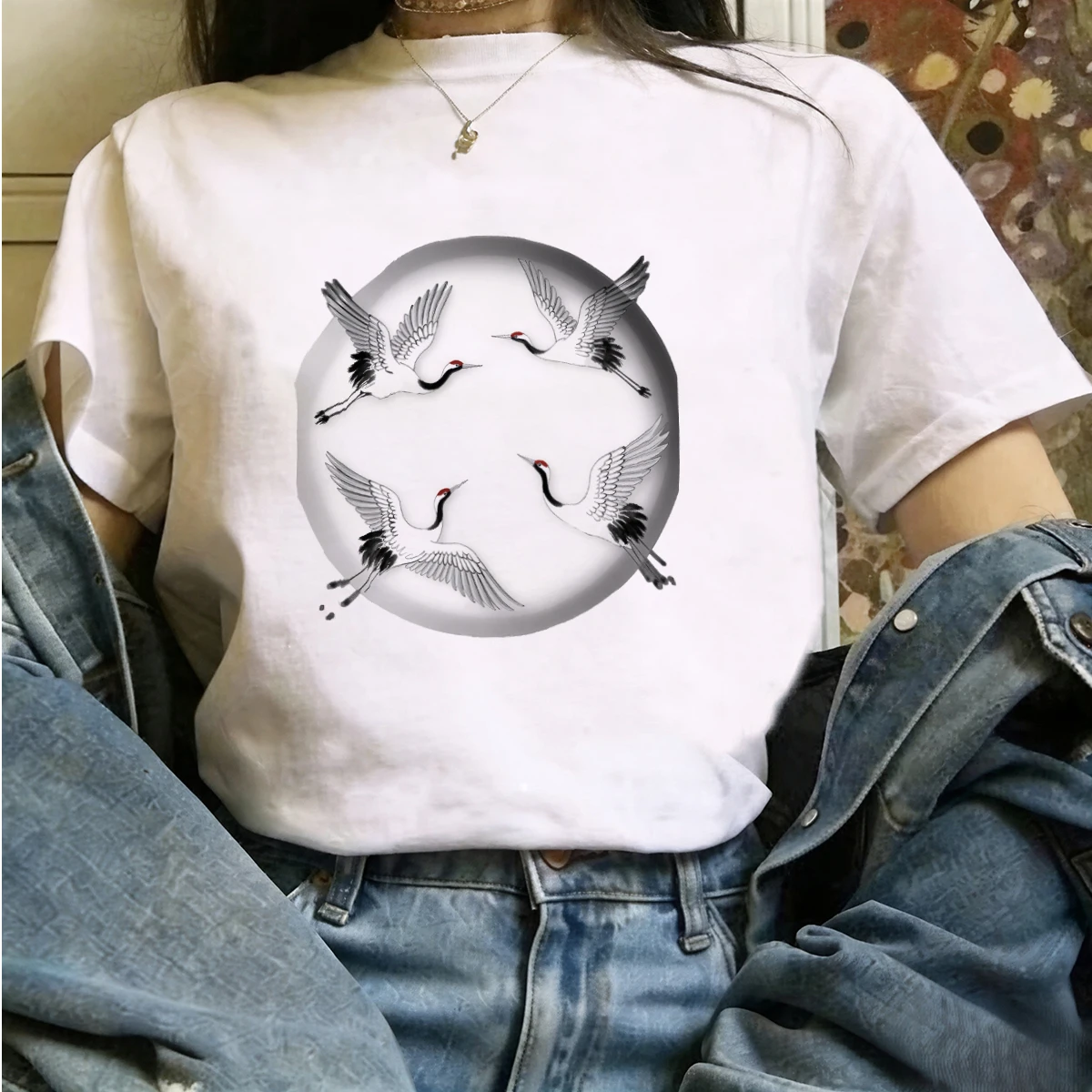 Kaos T-Shirt dengan Tali Bahu - Women'S Formal Evening Wear Tops ulasan dan harga