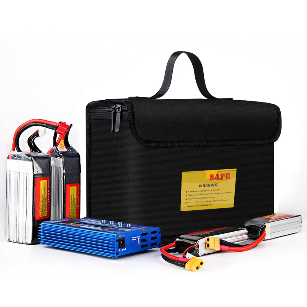 

Charging Bag Safe Charging Storage Bag For Remote Control Lithium Battery PVC Non-Woven Fabric Battery Safety Bag Tools Part