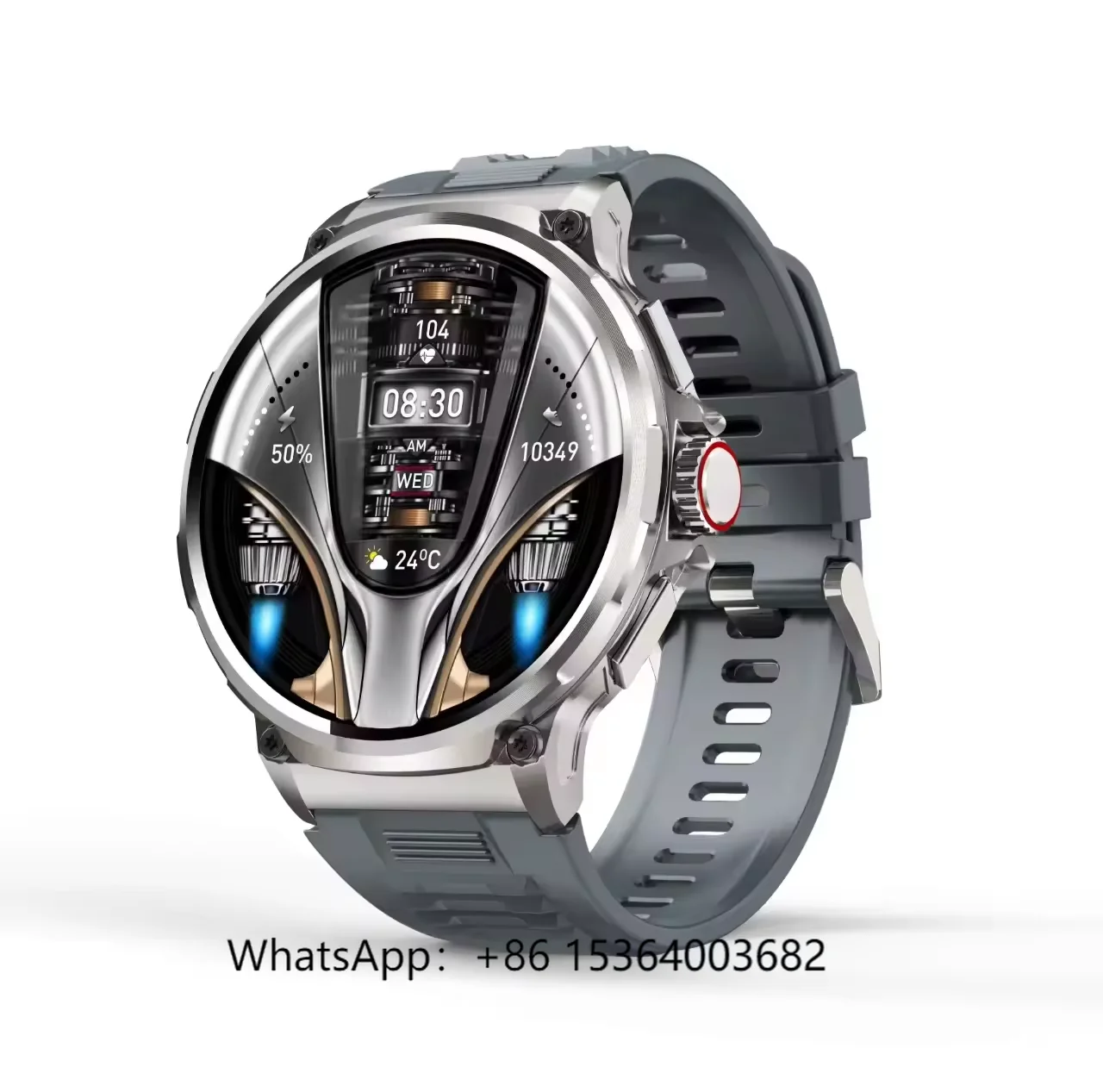 

TJXL-2024 Outdoor Men Sports V69 Smart Watch With 1.85inch Screen BT Calling Fitness Tracker Smartwatch