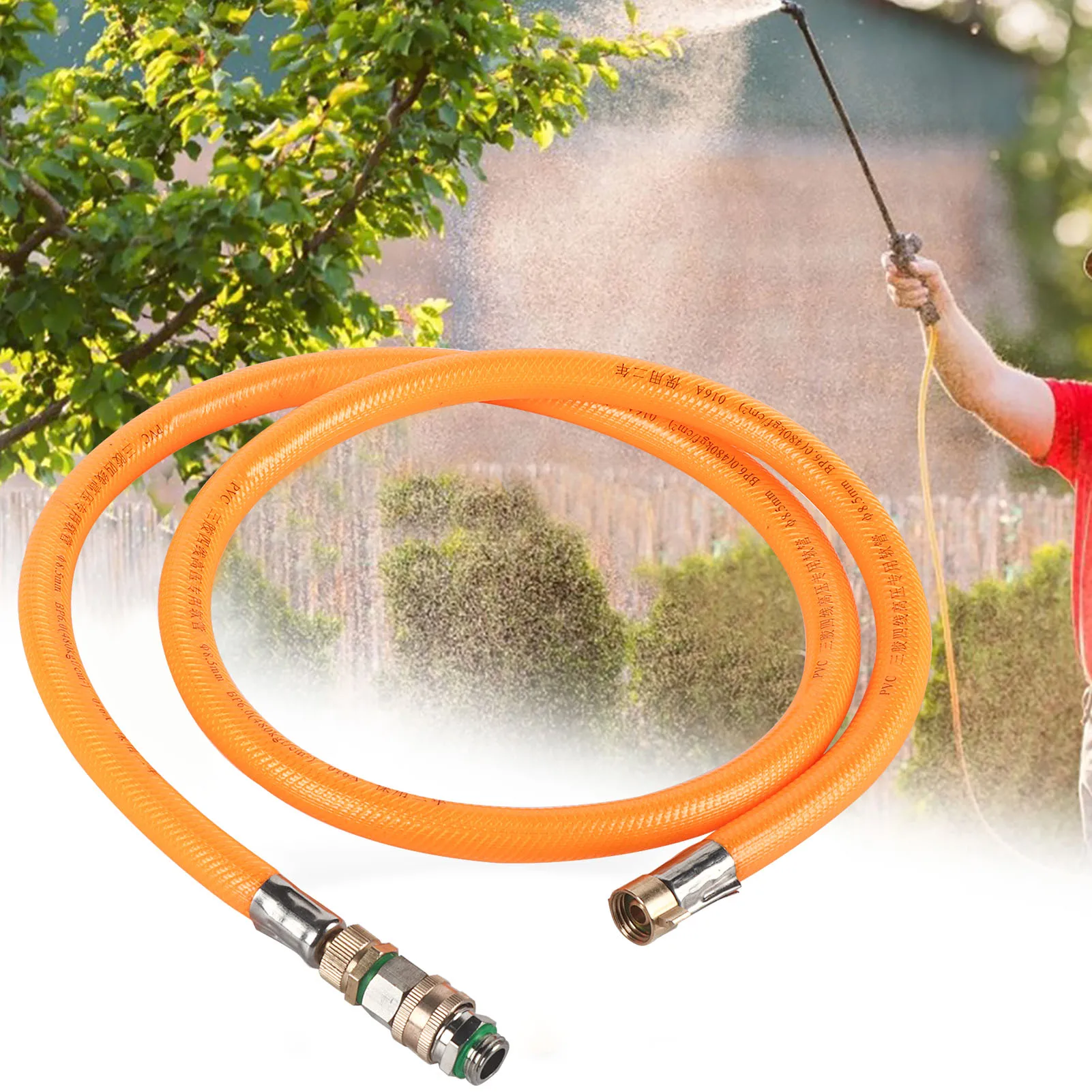 Clip-on Quick Connect High Pressure Tube High Pressure Washer Hose Tube Clipon Quick Connect Gasoline Engine Sprayer Accessories