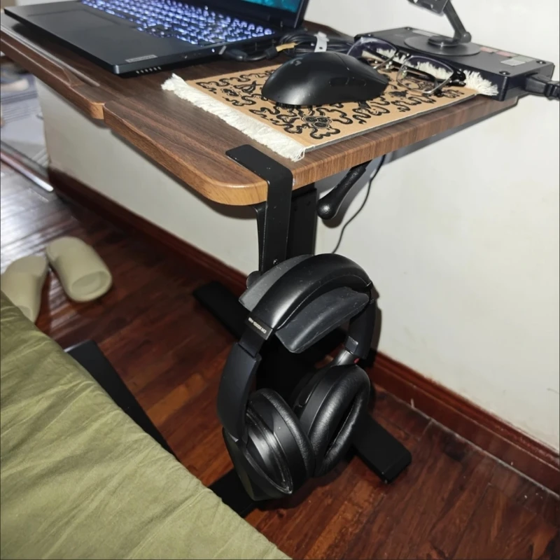 Ergonomic Table Clamp Headphone Organizers Secure Grip Design For Professional And Gaming Setups