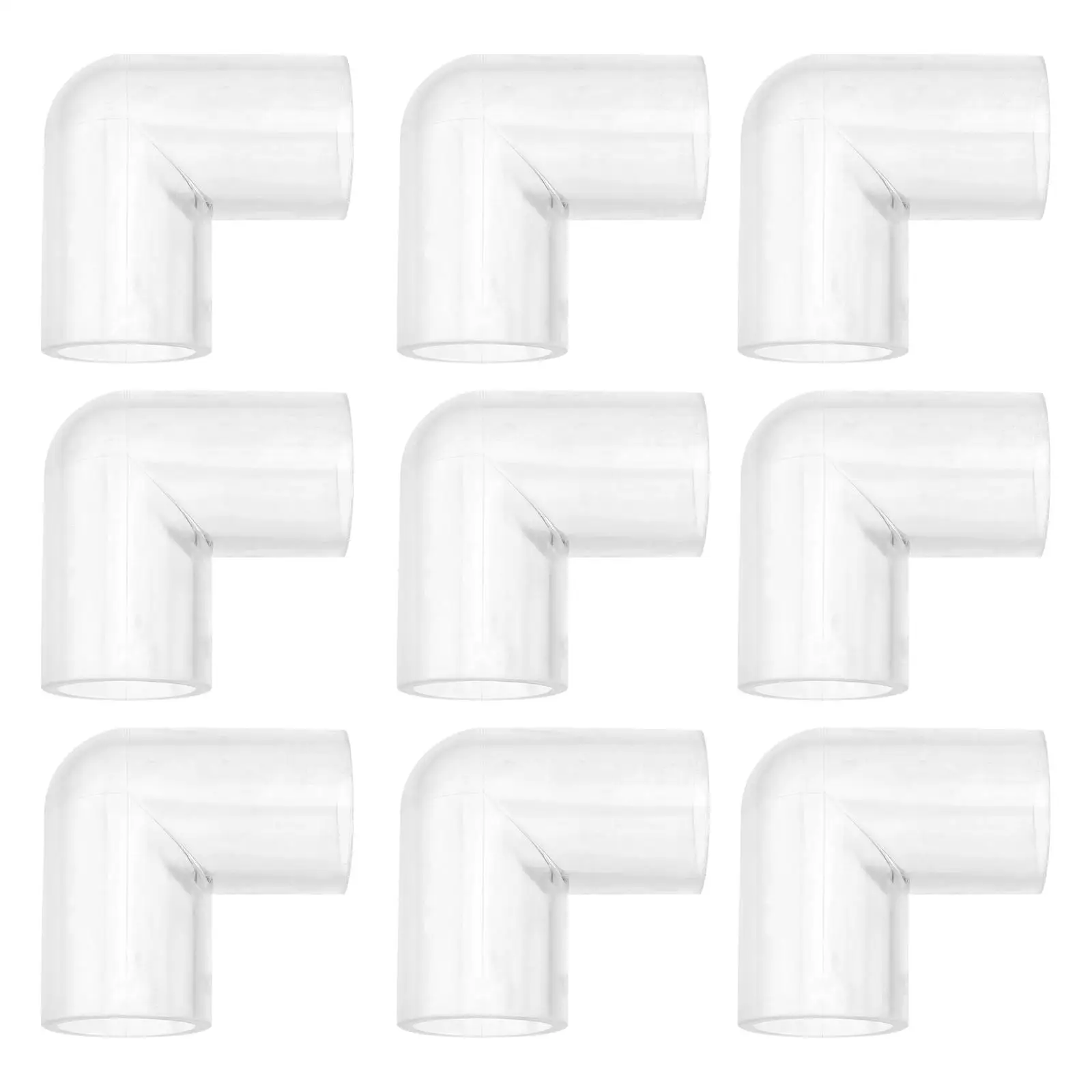 

10 Pcs Fish Tank Tube Connector 16mm Inner Diameter Hose Aquarium Pipe Fitting Lightweight Compact