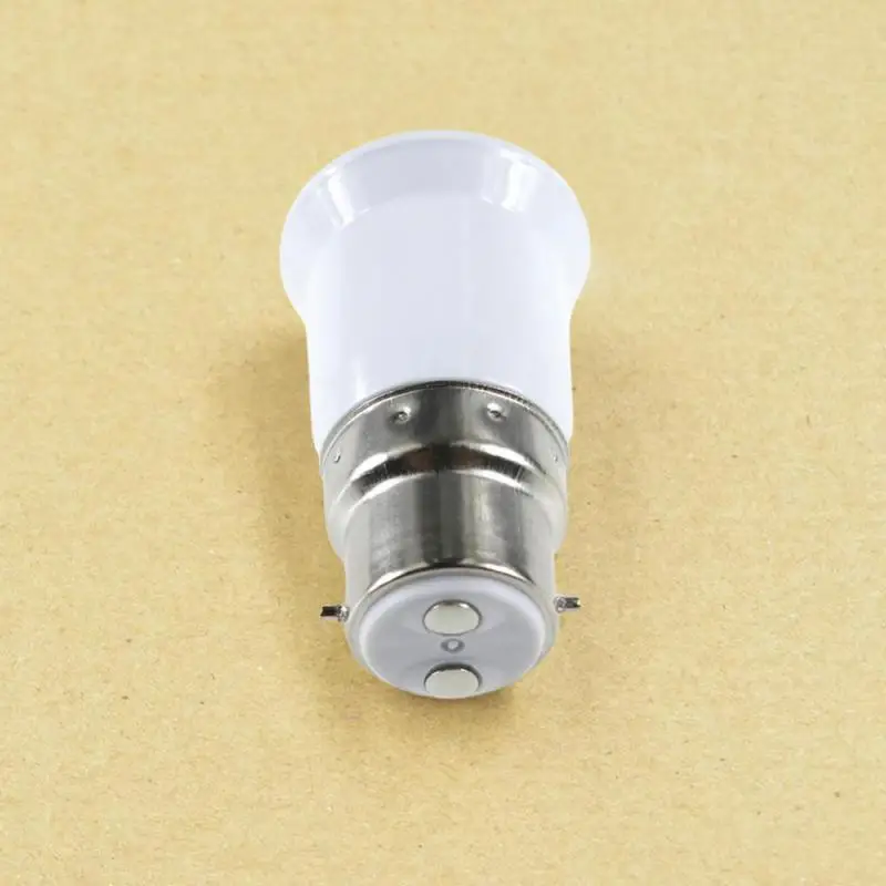 

B22 To E27-1 Lamp Bulb Socket Base Holder Converter Fireproof Light Conversion Adapter Home Room Lighting Accessories