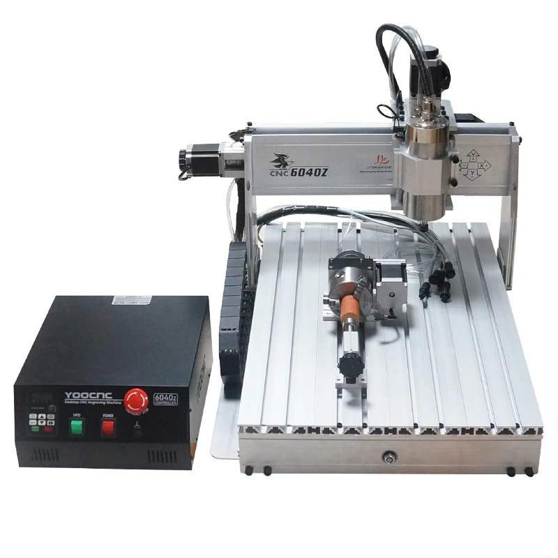 800W Spindle LY 6040Z Engraving Machine Milling Machine USB Router Engraving Machine  3 Axis 4 Axis for Metal PCB Engraver
