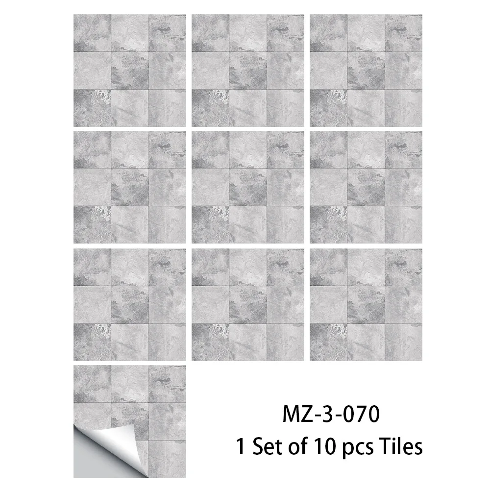 متجمد بلاط الطابق لصق غرفة المعيشة غرفة نوم الحمام تجديد تجديد الديكور مقاوم للماء ذاتية اللصق جدار ديكور