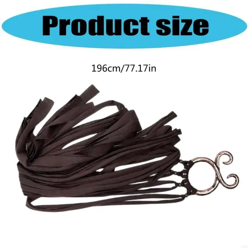 

39BC Stylish Retro Knot Waist Belt Waist Rope For Women Comfortable Waist Styling Accessory for Dresses and Sweater Decors