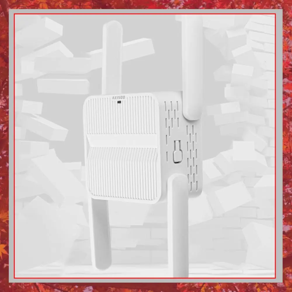

Усилитель Wi-Fi 6 (репитер) 1500 Мбит/с, двухдиапазонный (2.4G/5GHz) с портом Ethernet и 4 антеннами 2dBi