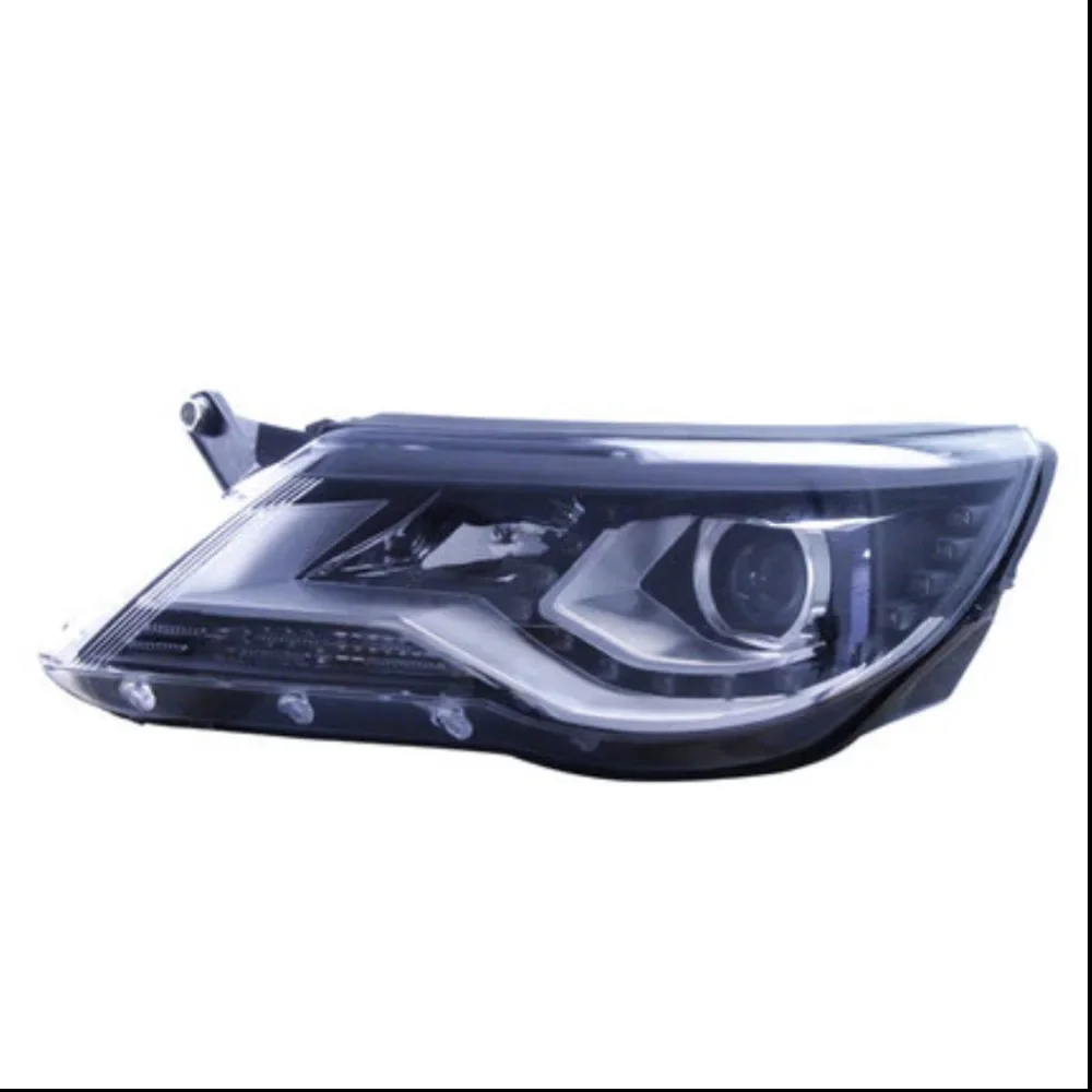 

Pair of Car Headlight assembly For Volkswagen Tiguan 2012 DRL daytime running light xenon turn signal headlamp