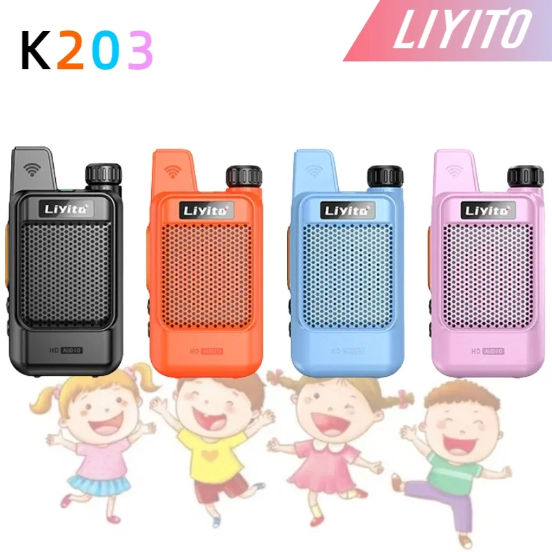 Walkie Talkie Portable Mini UHF long range two way radio communication radio analog drop-proof camping children hotel